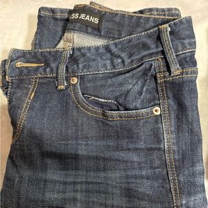 Express Women's Dark Blue Boot Cut Jeans